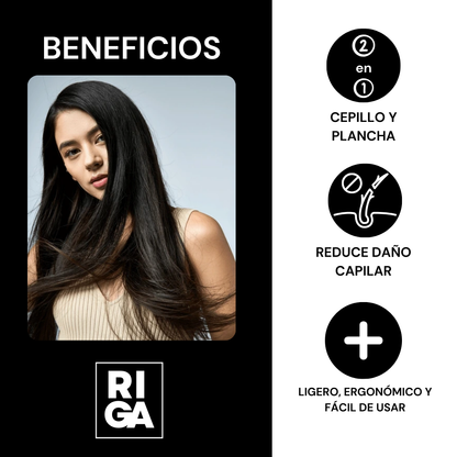 Sonar Elegance ™ -  Cepillo y secador de cabello 2 en 1