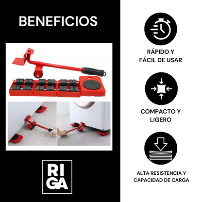 LIFT & GO ™ - Elevador de muebles